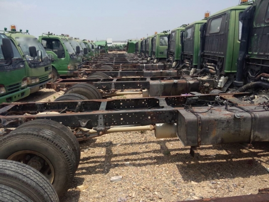 รถอีซูซุ 6 ล้อดั้ม NKR 130 แรงม้า. ปี 48  ( ขาย หัว , คัชซี. )  / มีขาย 50 คัน.      สนใจติดต่อ  081 - 6079515