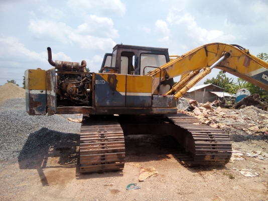 สยามแม็คโคร KOBELCO MART l 907C โซ่ใหม่ข้างหนึ่ง เอวแน่น เครื่องทำใหม่ รถด้วยรวมพร้อมใช้ รูลเลอรํไม่ครบ ราคาเบาๆ