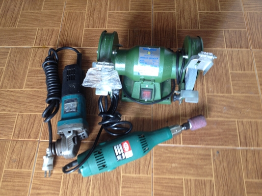 หินเจียรตั้งโต๊ะ กับ หินเจียรรูใหม่ หินเจียร 4 นิ้ว มือสองญี่ปุ่นแท้ 2200 บาท พร้อมส่ง