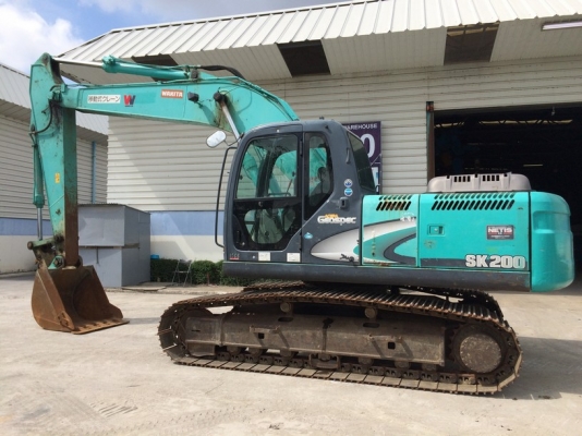 Kobelco SK200-8 YN11 ถึงไทยแล้ว ใบแทร็ค 700 mm สวย ๆ ขายถูกครับ