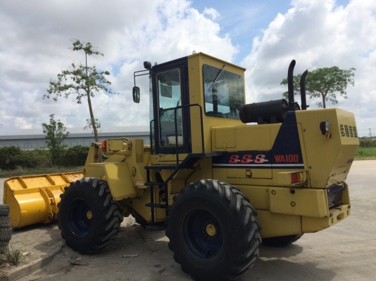 Komatsu WA100-1-33107 ถึงไทยแล้วครับ สวยกริ๊ป นำเข้าตรงจากญี่ปุ่น