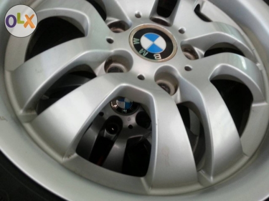 MAX E90แท้ พร้อมยาง ครบชุด  MAX BMW E90 แท้ติดรถ พร้อมยางแท้ 4 เส้น ขอบ16 สภาพดี