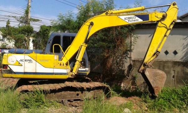 ขายรถแบคโฮ KOBELCO SK100 พร้อมใช้ครับ