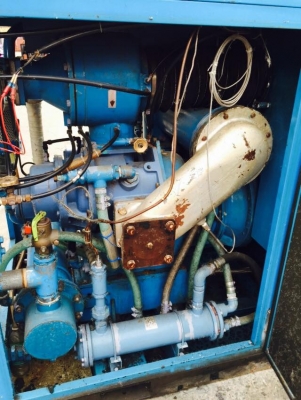 Kobelco Screw compressor Model : AL75II มือสองญี่ปุ่น ปั๊มลม Air screw