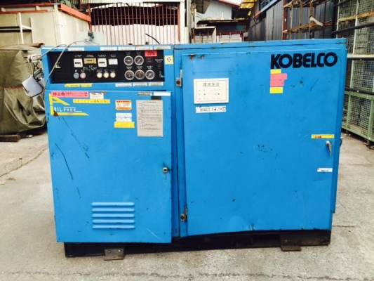 Kobelco Screw compressor Model : AL75II มือสองญี่ปุ่น ปั๊มลม Air screw