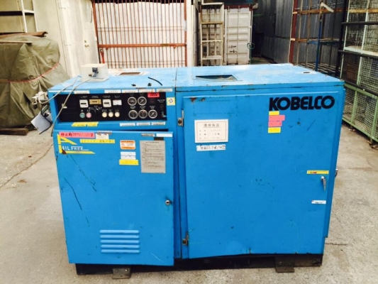 Kobelco Screw compressor Model : AL75II มือสองญี่ปุ่น ปั๊มลม Air screw