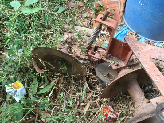 รถไถ KUBOTA Sunshine L1-20 อุปกรณ์ ตัดหญ้าและผาน