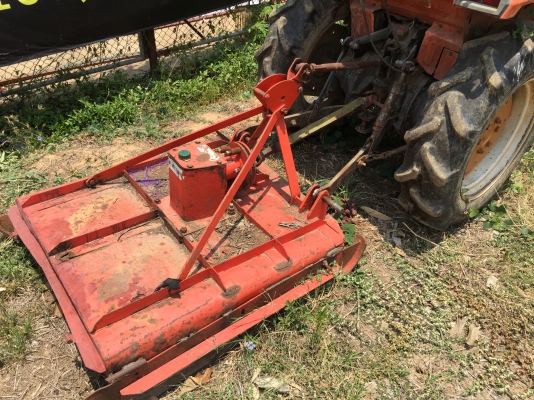 รถไถ KUBOTA Sunshine L1-20 อุปกรณ์ ตัดหญ้าและผาน