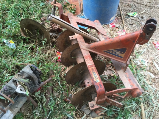 รถไถ KUBOTA Sunshine L1-20 อุปกรณ์ ตัดหญ้าและผาน