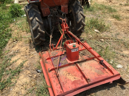 รถไถ KUBOTA Sunshine L1-20 อุปกรณ์ ตัดหญ้าและผาน