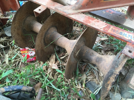 รถไถ KUBOTA Sunshine L1-20 อุปกรณ์ ตัดหญ้าและผาน