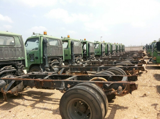 รถบรรทุก 6 ล้อใหญ่ ISUZU NK ปี 48 เครื่อง 130 แรง ราคา 250,000 บ.