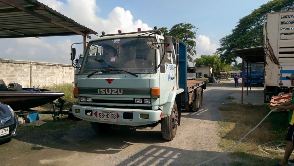 10 ล้อ ร๊อกกี้ 175 พื้นเรียบ เพลาเดียว คัสซี JCM พร้อมใช้งาน ยางสวย 10 เส้น