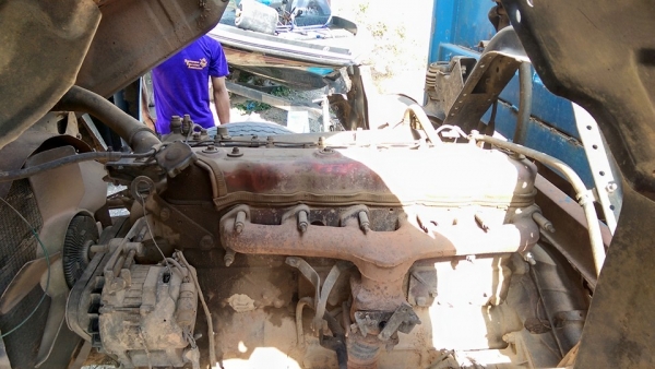 10 ล้อ ร๊อกกี้ 175 พื้นเรียบ เพลาเดียว คัสซี JCM พร้อมใช้งาน ยางสวย 10 เส้น