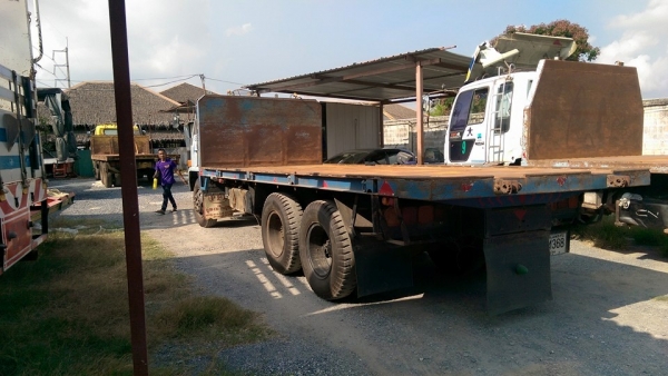 10 ล้อ ร๊อกกี้ 175 พื้นเรียบ เพลาเดียว คัสซี JCM พร้อมใช้งาน ยางสวย 10 เส้น