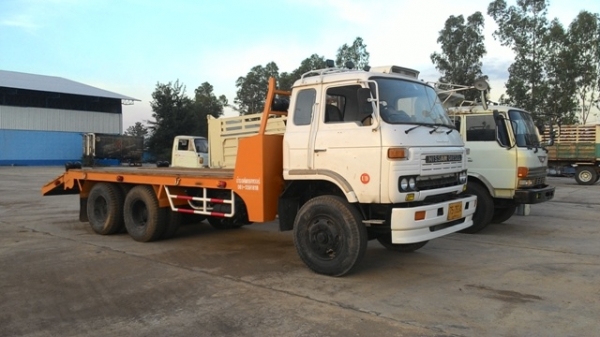 แสงฟ้าเต้นรถ///ขายรถ10ล้อ2เพลา UD-CW41 พร้อมเทอนเล่อต่อใหม่ เครื่อง265แรง