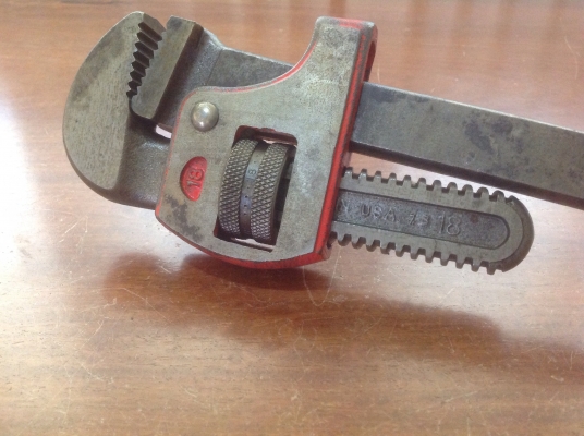 ขายประแจขันท่อ Vintage U.S.A. 18" ขายประแจขันท่อ Vintage U.S.A. 18"