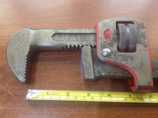 ขายประแจขันท่อ Vintage U.S.A. 18" ขายประแจขันท่อ Vintage U.S.A. 18"