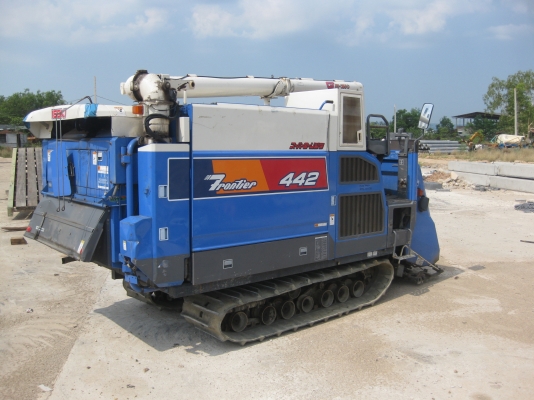 รถเกี่ยวข้าว อิซิกิ 45แรงม้า เช็คระบบพร้อมใช้งาน