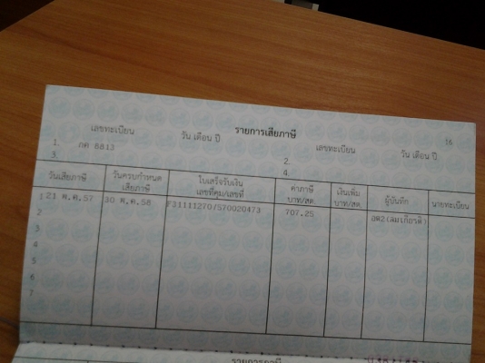 ขายเล่มทะเบียนHONDA