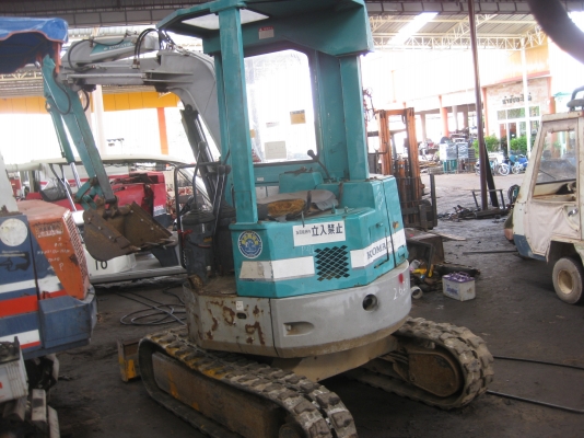 รถแบคโฮ โคมัตสุ PC20UU รถสวย