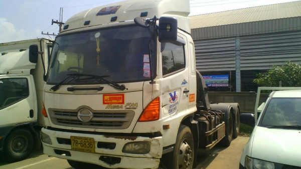 รถหัวลาก HINO ปี 49 เครื่อง 260 แรง ราคา 980,000 บ.รถอยู่วังน้อย