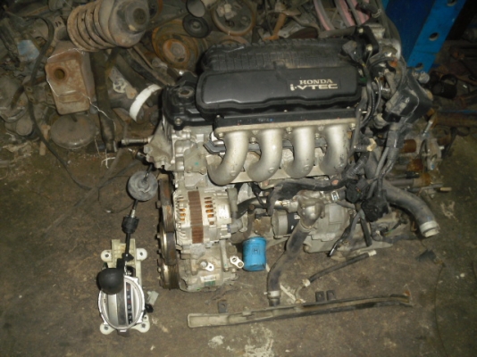 jazz geปี10ออโต้ i vtecเครื่องพร้อมเกียร์ คันเกียร์ กล่อง ทั้งหมดตามรูป