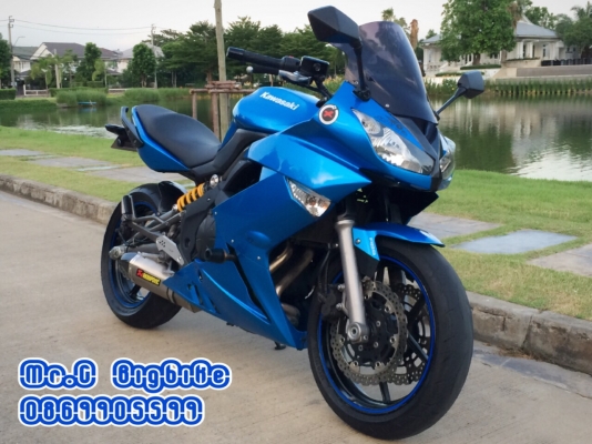 ขาย Ninja650 ปี09 Blue limited แต่งสวย ทะเบียนเรียง