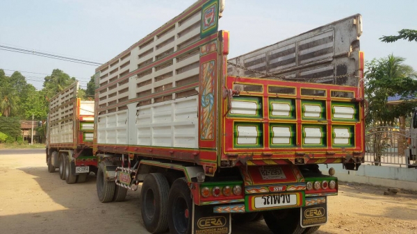 ขายรถพ่วง 22 ล้อ แม่.ลูก กระบะเหล็กคอกเกษตรดั้ม HINO 344 ปี.53 รถสวย มี 2 พ่วง ราคา2650000 ต่อรอง สนใจโทรเลย