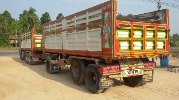 ขายรถพ่วง 22 ล้อ แม่.ลูก กระบะเหล็กคอกเกษตรดั้ม HINO 344 ปี.53 รถสวย มี 2 พ่วง ราคา2650000 ต่อรอง สนใจโทรเลย