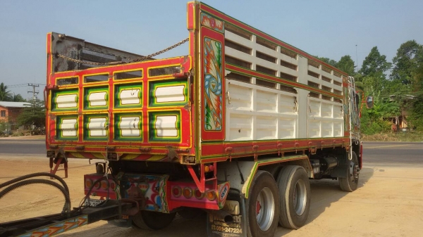 ขายรถพ่วง 22 ล้อ แม่.ลูก กระบะเหล็กคอกเกษตรดั้ม HINO 344 ปี.53 รถสวย มี 2 พ่วง ราคา2650000 ต่อรอง สนใจโทรเลย