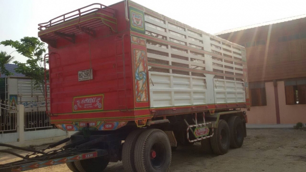 ขายรถพ่วง 22 ล้อ แม่.ลูก กระบะเหล็กคอกเกษตรดั้ม HINO 344 ปี.53 รถสวย มี 2 พ่วง ราคา2650000 ต่อรอง สนใจโทรเลย