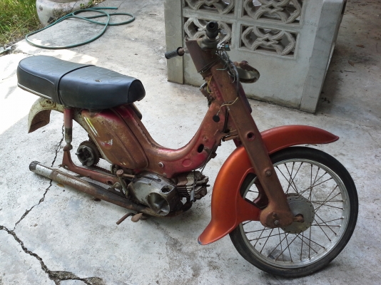 YAMAHA Y80 โครงรถ SUZUKI F7O