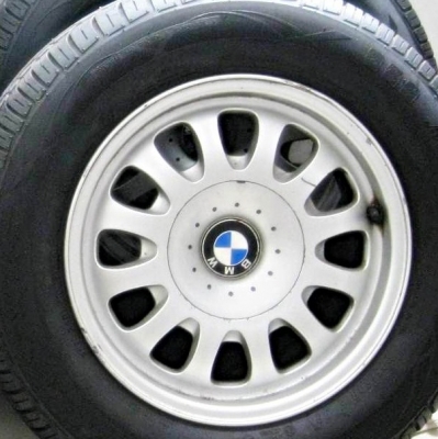 แม็กBMWแท้ๆ ขอบ15- 5รู120 (4วง2,900บ.)ไม่คด ไม่ดุ้ง  สีok