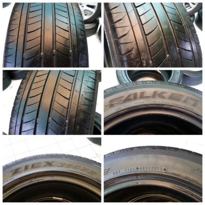 ขายยาง195/55/15 ยาง FALKEN ZIEY ZE 522  ปี 13 ( 1ชุด )