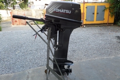 ขาย เครื่องเรือ TOHATSU 9.9 แรง หาง 21 สตาร์ทได้ 2 ระบบสภาพสวย ราคา 29,000