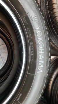 ขายยาง185/60/15 ยาง YOKOHAMA   dB decibel ปี 13 (1ชุด)