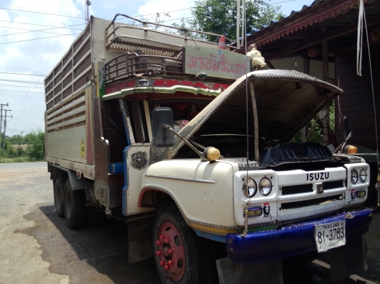 ขายครับหัวยาว ดั้ม เบรคทิฟฟี่ พวงมาลัยเพาเว่อ ช่วงล่างฟูโซ่ ใหญ่ เครื่อง 6BF1 185แรงช้าง