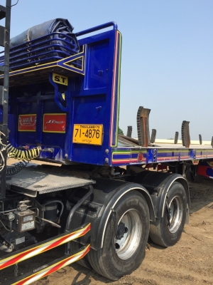 หางพื้นเรียบ3เพลาแท้ปี57อู่ST