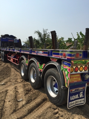 หางพื้นเรียบ3เพลาแท้ปี57อู่ST