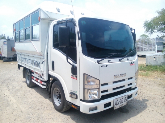 4 ล้อบรรทุก (รถโดยสาร)  *Euro.3*  ISUZU  NLR  130 แรงม้า+คอมมอนเรว *ยาว 3.20 ม.* รถสวยจริง+พร้อมใช้งาน * รถห้างแท้ * มีเล่มพร้อม *