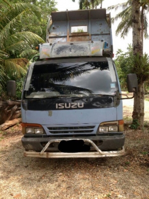 ขายดาวน์ 200000 ผ่อนต่ออีก 260000 รถ 6 ล้อดั้ม ISUZU NPR 120 แรง ปี 42 รถสภาพดี ห้างแท้ เครื่องดี คัสซีสวย