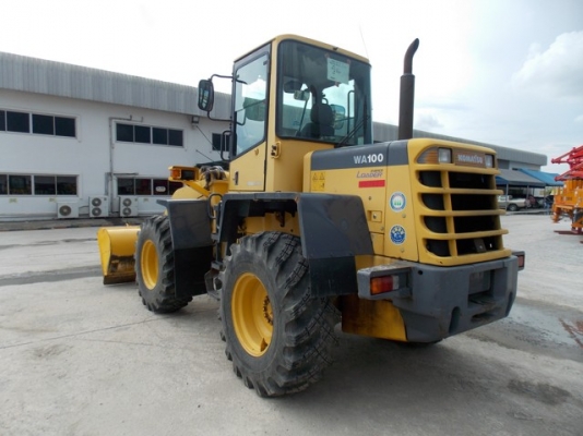 มาแล้ว รถตักพิมพ์นิยม WA100-3 นำเข้าจากญี่ปุ่น