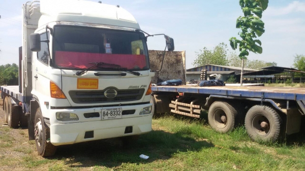 ต้องการขายรถพ่วง 22 ล้อ ด่วน ยี่ห้อ Hino-เมกกา เจ้าของขายเอง
