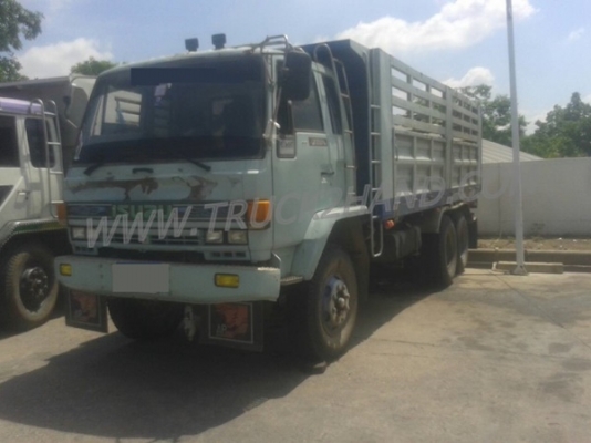 รถบรรทุก 10 ล้อดัมพ์ ISUZU FVZ  เครื่อง 6HE1