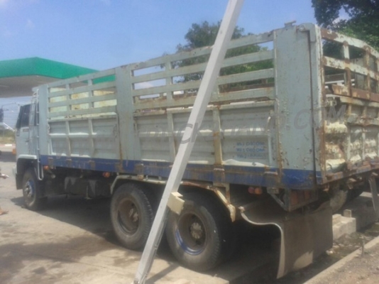 รถบรรทุก 10 ล้อดัมพ์ ISUZU FVZ  เครื่อง 6HE1