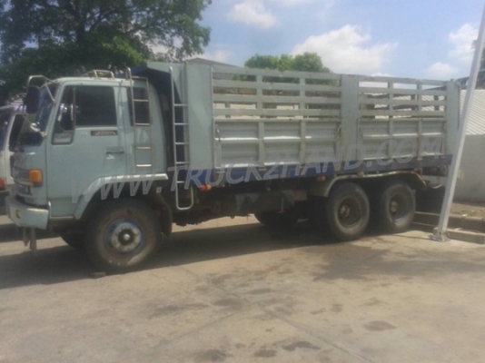 รถบรรทุก 10 ล้อดัมพ์ ISUZU FVZ  เครื่อง 6HE1