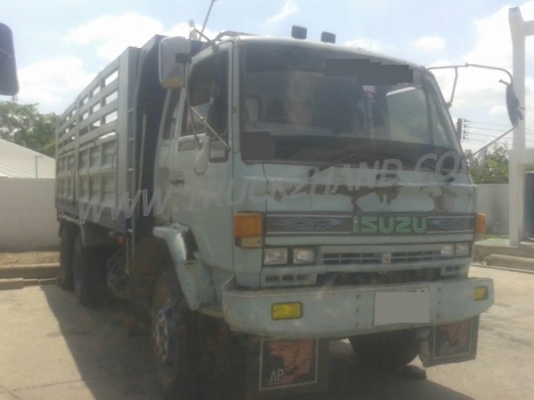 รถบรรทุก 10 ล้อดัมพ์ ISUZU FVZ  เครื่อง 6HE1