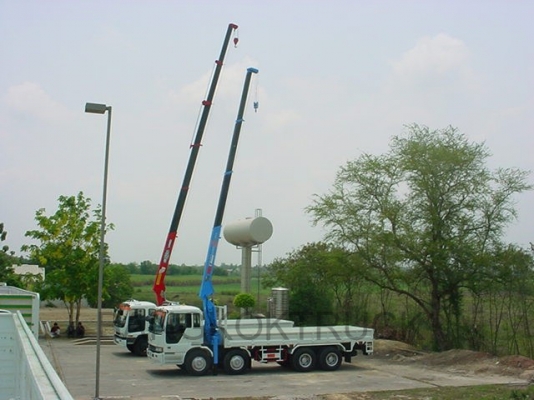 ขายรถบรรทุกติดเครน 12 ล้อ ขนาด 360 แรงม้า ติดเครน 5 ตัน 086-8053515