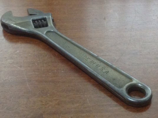 ขายประแจเลื่อน Vintage Armstrong 6"